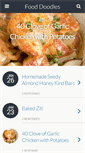 Mobile Screenshot of fooddoodles.com