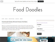 Tablet Screenshot of fooddoodles.com